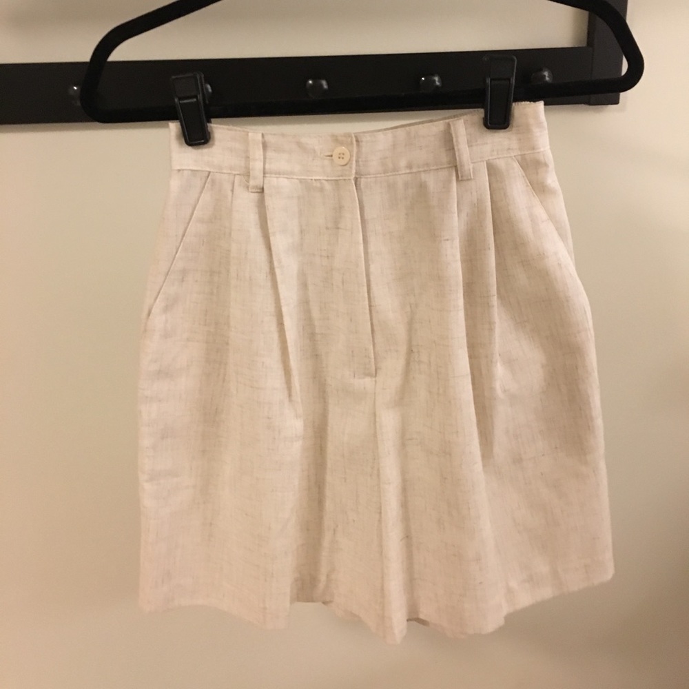 High rise shorts